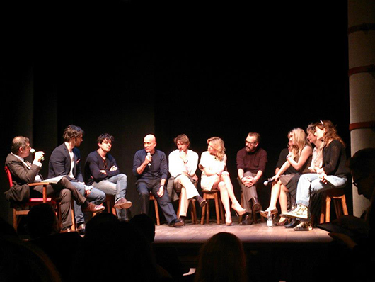 Un momento di dibattito a Screening in Florence. Foto di Antonio Avella.