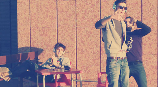 Spot Io vivo Deejay dagli studenti in Video post-production